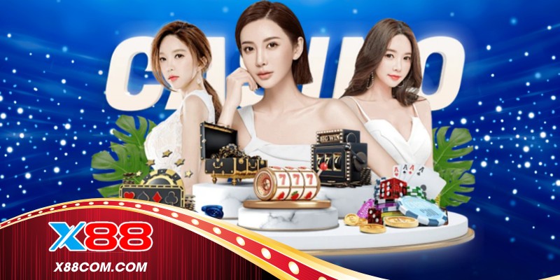 Bàn Baccarat No Commission với khu vực đặt cược 