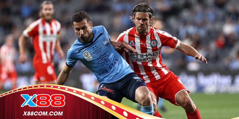 Biến động kèo giải Úc trước giờ bóng lăn