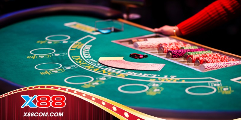 Hiển thị các lựa chọn Hit, Stand, Double